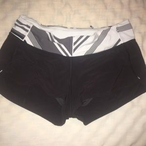 Lululemon speed shorts